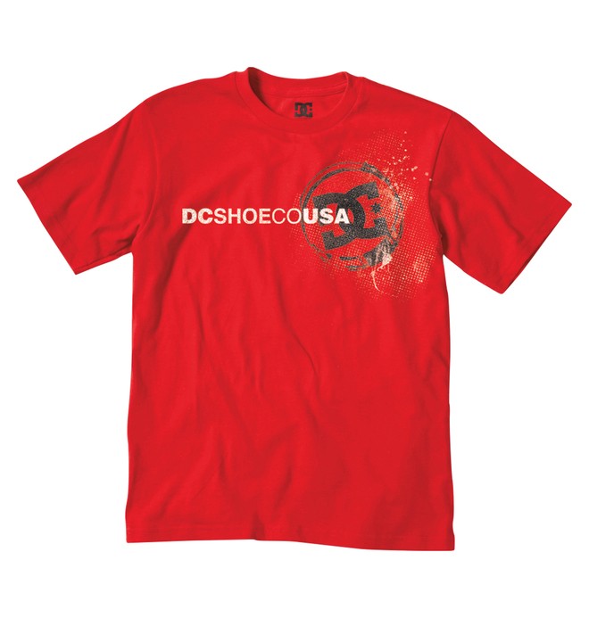 dcshoes, Kid's RPM Tee, ATHLETIC RED (ath) 0 Kid's RPM Tee K1200078 DC Shoes