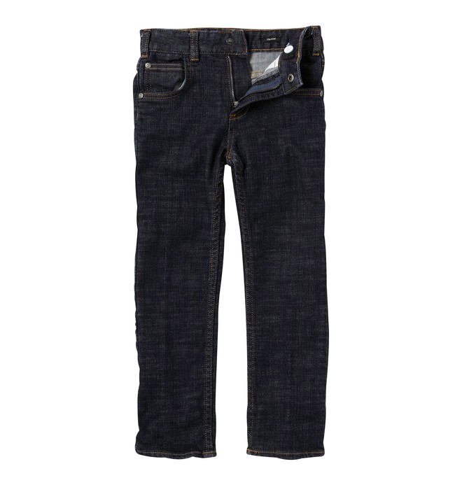dcshoes, Kid's Straight Jeans, INDIGO RINSE (idr) 0 Kid's Straight Jeans K1800032 DC Shoes