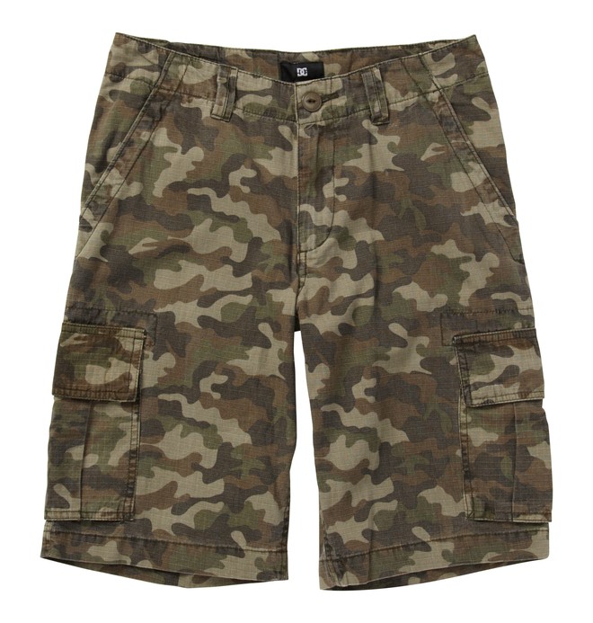 dcshoes, Kid's Deploy Shorts, WOODLAND CAMO (cqy6) 0 Kid's Deploy Shorts K1810053 DC Shoes