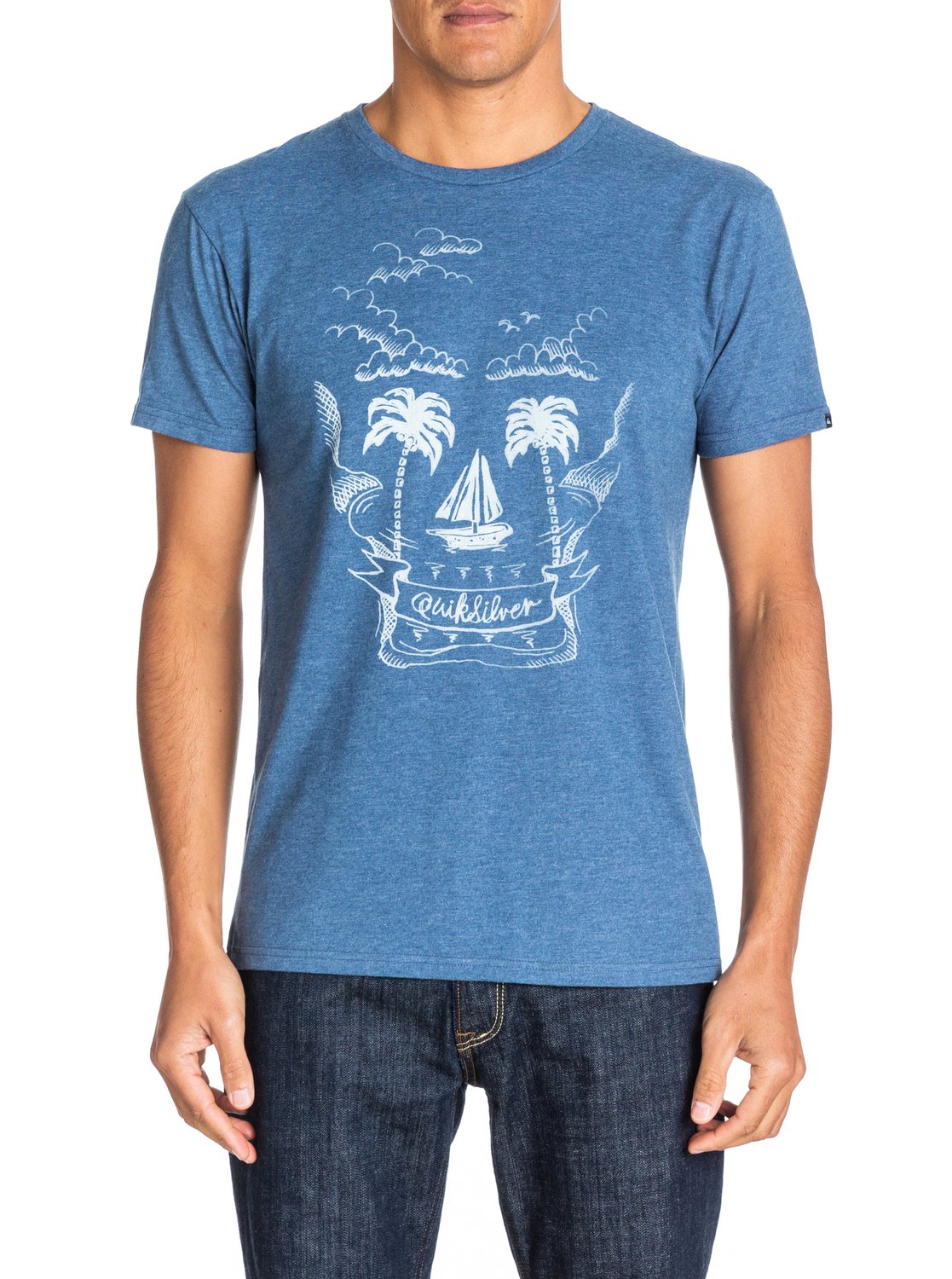 Skull Island T-Shirt AQYZT03328 | Quiksilver
