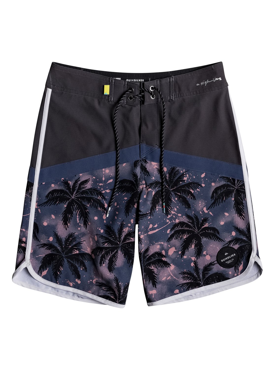 Women Swim Trunks Hand Painted Colorful Sea Horse Pattern Beach Board Shorts