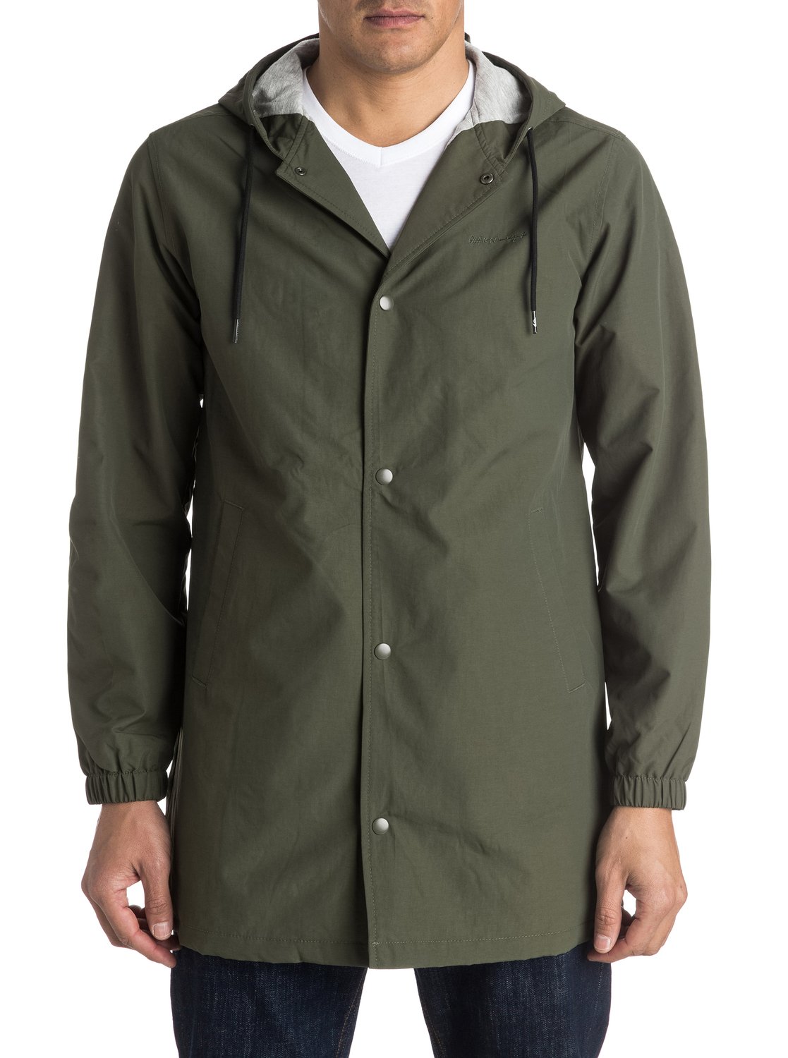 Tricky Nation - Long Coach Jacket 3613372012839 | Quiksilver