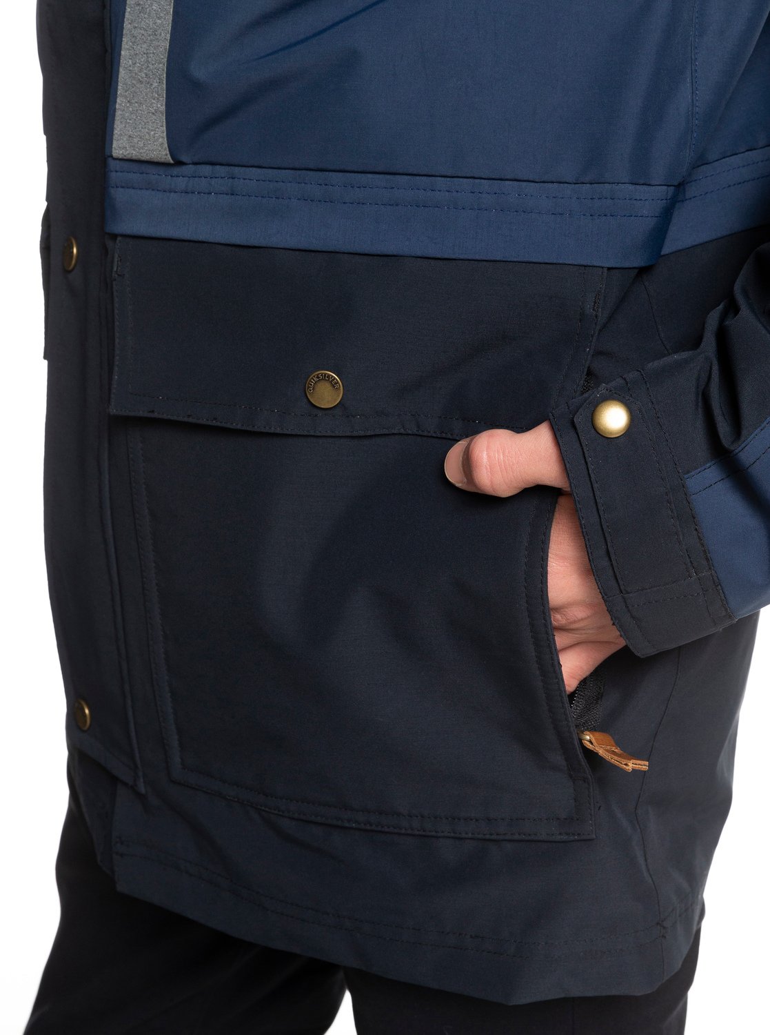 1 Capuche Pour Homme Imperméable Parka Eqyjk03410 Sedona Bleu Quiksilver À rqXwtrF