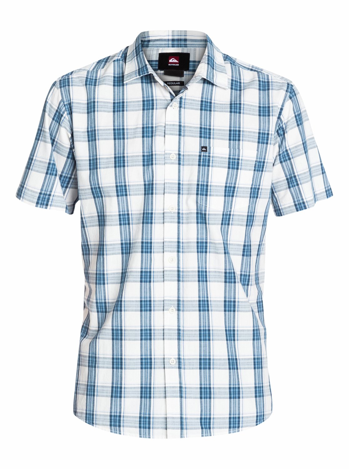 Quiksilver Mens Everyday Check Short Sleeve