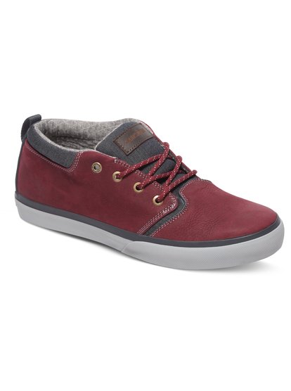 quiksilver, Кеды Griffin средней высоты, RED/GREY/GREY (xrss) Griffin - Mid-Top Shoes AQBS100007