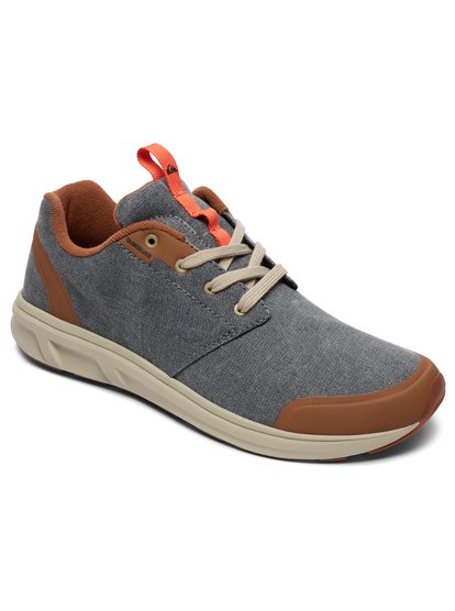 quiksilver, Кроссовки Voyage Textile, GREY/GREY/GREY (xsss) Voyage Textile - Shoes AQYS700034