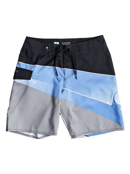 quiksilver, Бордшорты Slash Fade Logo 16", ATOMIC BLUE (bmm6) Slash Fade Logo 16" - Board Shorts EQBBS03247