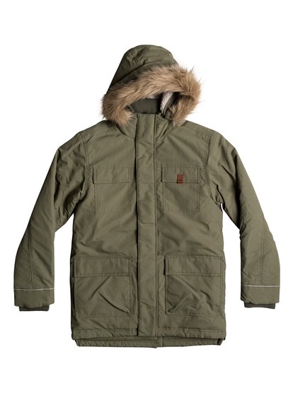 quiksilver, Парка Seasonal Rain, FOUR LEAF CLOVER (gph0) Seasonal Rain - Water-Repellent Parka Jacket EQBJK03131