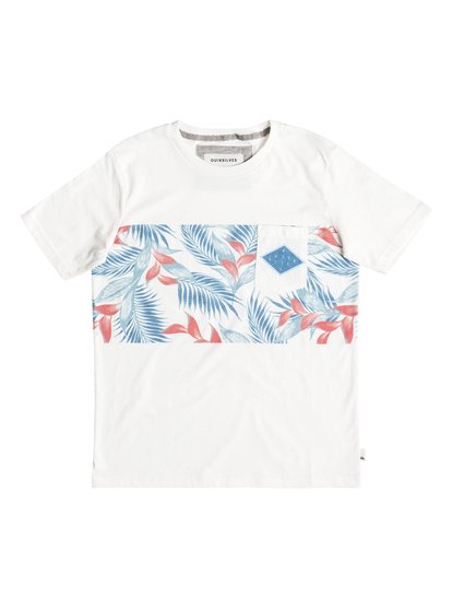 quiksilver, Футболка Faded Time, SNOW WHITE (wbk0) Faded Time - Pocket T-Shirt EQBKT03124