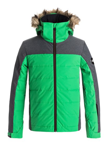 quiksilver, Сноубордическая куртка The Edge, KELLY GREEN (gnk0) The Edge - Snow Jacket EQBTJ03053