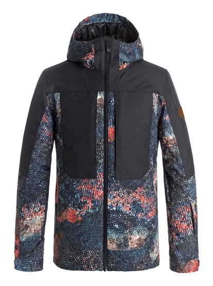 quiksilver, Сноубордическая куртка TR Ambition, MARINE IGUANA REAL (nms9) TR Ambition - Snow Jacket EQBTJ03054