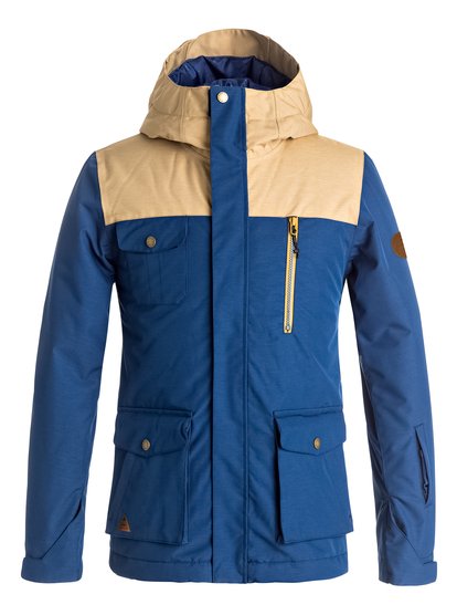quiksilver, Сноубордическая куртка Raft, ESTATE BLUE (bsw0) Raft - Snow Jacket EQBTJ03056