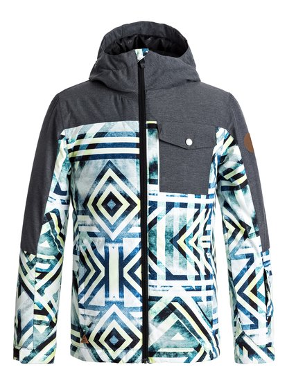 quiksilver, Сноубордическая куртка Mission Block, MODERN ETHNIK (yze8) Mission Block - Snow Jacket EQBTJ03059