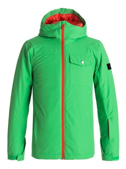 quiksilver, Сноубордическая куртка Mission, KELLY GREEN (gnk0) Mission - Snow Jacket EQBTJ03060