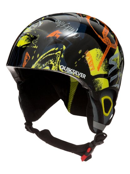 quiksilver, Сноубордический шлем The Game, BLACK THUNDERBOLT KIDS (kvj2) The Game - Snowboard/Ski Helmet EQBTL03005