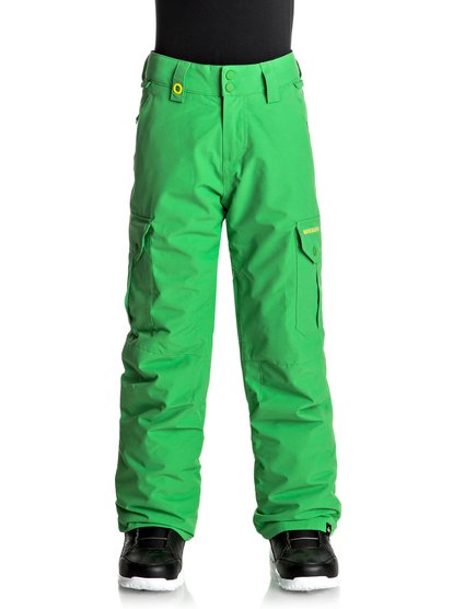 quiksilver, Сноубордические штаны Porter, KELLY GREEN (gnk0) Porter - Snow Pants EQBTP03012