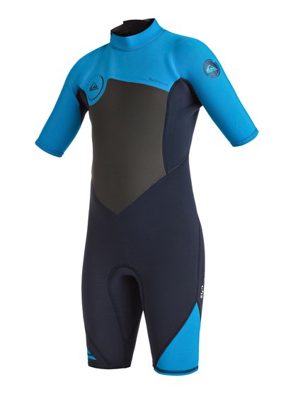 quiksilver, Гидрокостюм с молнией на спине 2/2mm Syncro, NAVY BLAZER (byj0) Syncro 2/2mm - Back Zip Springsuit EQBW503002