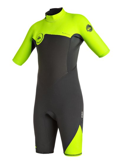 quiksilver, Гидрокостюм с молнией на спине 2/2mm Syncro, SAFTEY YELLOW (ggp0) Syncro 2/2mm - Back Zip Springsuit EQBW503002