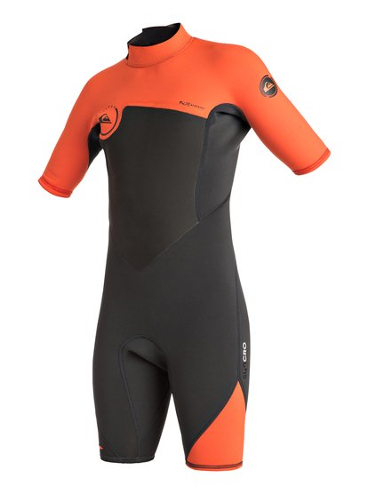 quiksilver, Гидрокостюм с молнией на спине 2/2mm Syncro, FLAME (nmj0) Syncro 2/2mm - Back Zip Springsuit EQBW503002