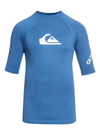 quiksilver, Гидрофутболка с коротким рукавом All Time UPF 50, ELECTRIC BLUE (bpb0) All Time - Short Sleeve UPF 50 Rash Vest EQBWR03006