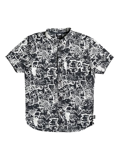 quiksilver, Рубашка с коротким рукавом Hypnosis, BLACK HYPNOSIS (kvj6) Hypnosis - Short Sleeve Shirt EQBWT03163