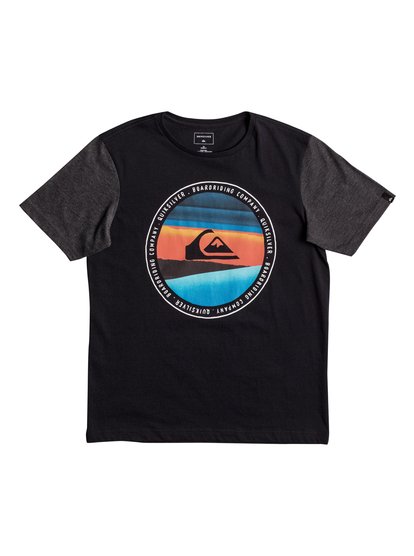 quiksilver, Футболка Classic Last Tree, BLACK (kvj0) Classic Last Tree - T-Shirt EQBZT03559