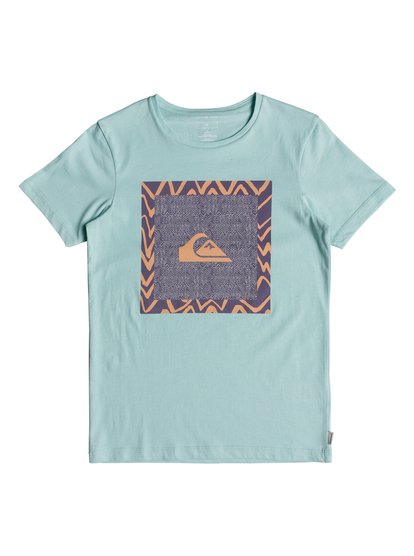 quiksilver, Футболка Classic Nano Spano, EGGSHELL BLUE (bfd0) Classic Nano Spano - T-Shirt EQBZT03682
