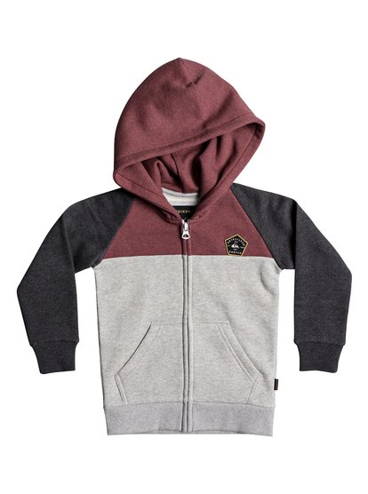 quiksilver, Толстовка на молнии Sun Melt, DARK GREY HEATHER (krph) Sun Melt - Zip-Up Hoodie EQKFT03241