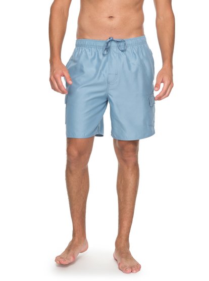 quiksilver, Пляжные шорты Balance, BLUE SHADOW (bkq0) Waterman Balance 18" - Swim Shorts for Men EQMJV03031
