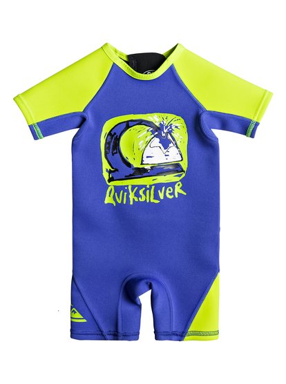 quiksilver, Гидрокостюм с молнией на спине 1.5mm Syncro, HV ROYAL (prm0) 1.5 SYNCRO TODDLER BZ SS SP FL EQTW503001