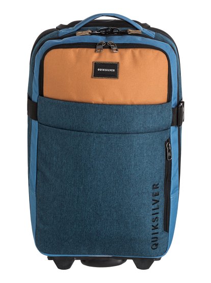 quiksilver, Чемодан на колесах New Horizon 32L, BLUE NIGHTS HEATHER (bsth) New Horizon 32L - Wheeled Cabin Suitcase EQYBL03140