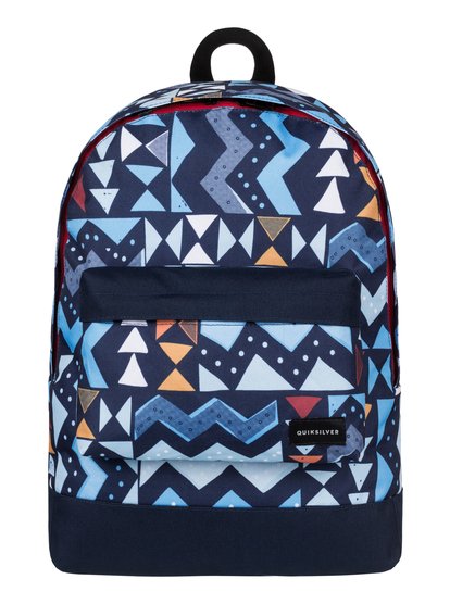 quiksilver, Рюкзак среднего размера Everyday Poster, VALARTA BLUE TRIBAL TETRIS (byh6) Everyday Poster - Medium Backpack EQYBP03337