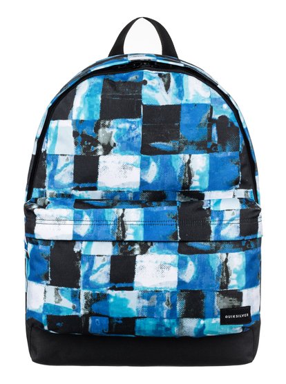 quiksilver, Рюкзак среднего размера Everyday Poster 25L, TURKISH SEA RESIN CHECK (bqs6) Everyday Poster 25L - Medium Backpack EQYBP03406