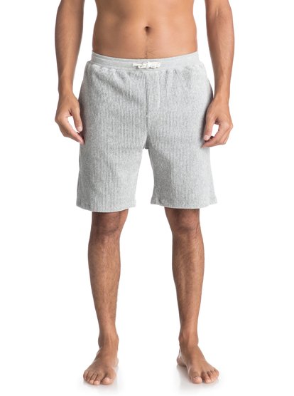 quiksilver, Спортивные шорты Diamond Tail, LIGHT GREY HEATHER (sjsh) Diamond Tail - Fleece Shorts for Men EQYFB03146