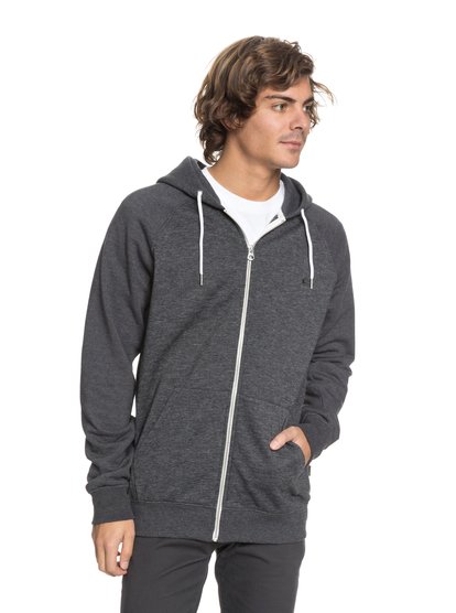 quiksilver, Толстовка на молнии Everyday, DARK GREY HEATHER (ktfh) Everyday - Zip-Up Hoodie EQYFT03429