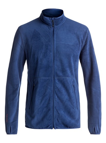 quiksilver, Толстовка на молнии Cosmo, ESTATE BLUE (bsw0) Cosmo - Polartec® Zip Mid Layer for Men EQYFT03624