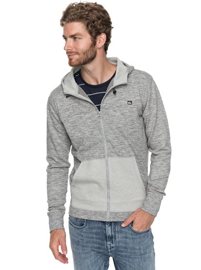 quiksilver, Толстовка на молнии Airdrove, MEDIUM GREY HEATHER (kpvh) Airdrove - Zip-Up Hoodie EQYFT03762