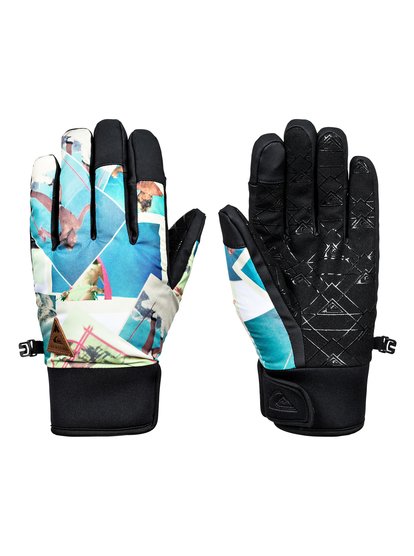 quiksilver, Сноубордические перчатки Method, NUDE RUN GLOVES (wbk4) Method - Snowboard/Ski Gloves for Men EQYHN03082