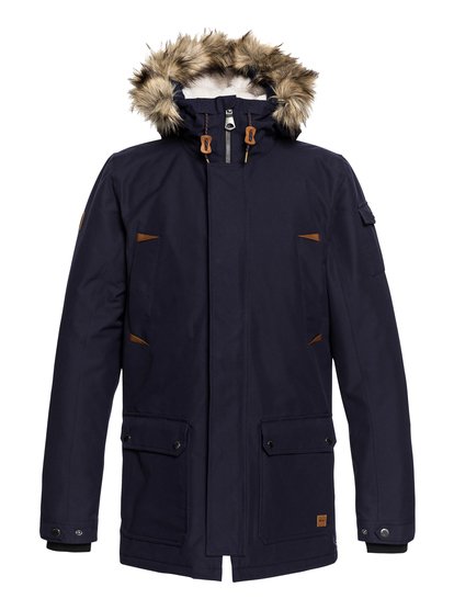 quiksilver, Парка Ferris, VINTAGE INDIGO (byl0) 0 Парка Ferris Синий EQYJK03408 Quiksilver