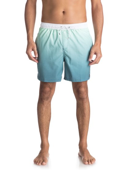 quiksilver, Пляжные шорты Fader 17", GREEN ASH (gdw6) Fader 17" - Swim Shorts for Men EQYJV03296