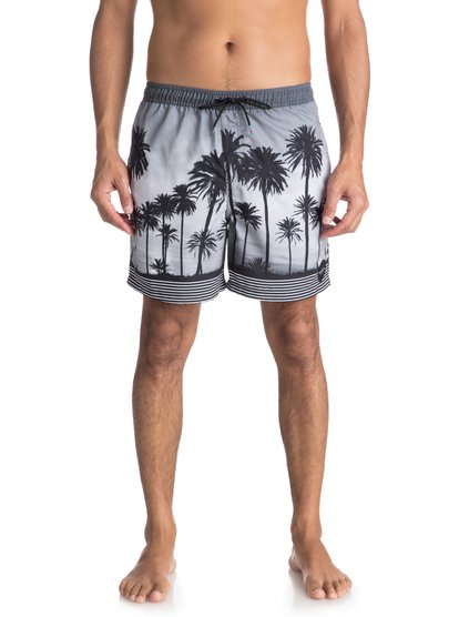 quiksilver, Пляжные шорты Sunset Vibes 17", BLACK (kvj6) Sunset Vibes 17" - Swim Shorts for Men EQYJV03303