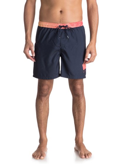 quiksilver, Пляжные шорты Lava Logo 17", NAVY BLAZER (byj6) Lava Logo 17" - Swim Shorts for Men EQYJV03309