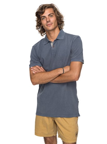 quiksilver, Рубашка поло New Miz Kimitt, VINTAGE INDIGO (byl0) New Miz Kimitt - Polo Shirt EQYKT03715