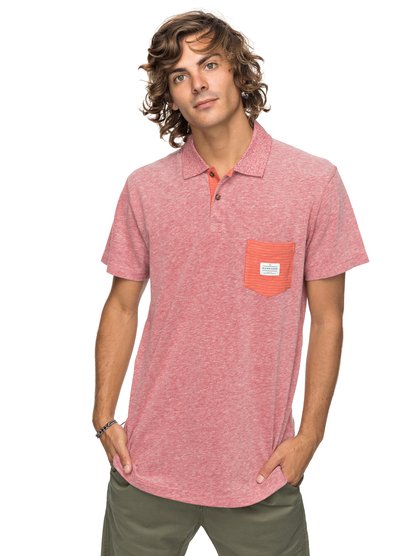 quiksilver, Рубашка поло Cruzl, MINERAL RED (mmz0) Cruzl - Polo Shirt for Men EQYKT03716