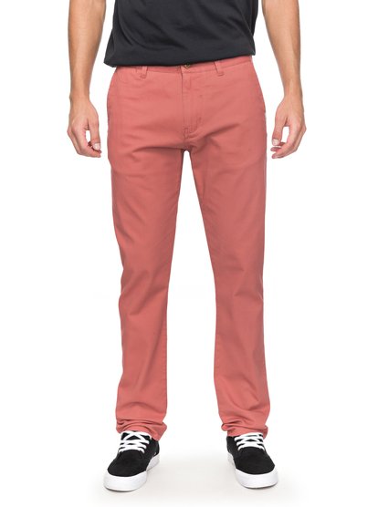 quiksilver, Брюки-чинос Krandy, MINERAL RED (mmz0) Krandy - Slim Fit Chinos EQYNP03108