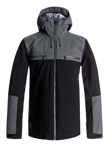 quiksilver, Сноубордическая куртка Arrow Wood, BLACK (kvj0) Arrow Wood - Snow Jacket EQYTJ03118