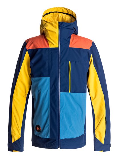 quiksilver, Сноубордическая куртка Sycamore, VALLARTA BLUE (byh0) Sycamore - Snow Jacket EQYTJ03120