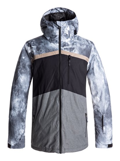quiksilver, Сноубордическая куртка Mission Engineered, CRIPT BLOCK ELECTRIC HEAVEN (cpv6) Mission Engineered - Snow Jacket EQYTJ03127