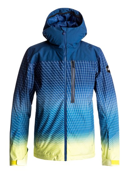 quiksilver, Сноубордическая куртка Gravity, SULPHUR SPRING TECH FADE (bsw9) Gravity - Snow Jacket EQYTJ03132