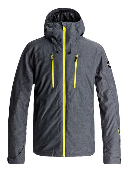 quiksilver, Сноубордическая куртка Mission Plus, BLACK (kvj0) Mission Plus - Snow Jacket EQYTJ03134
